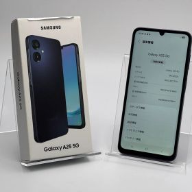 【箱付き中古A】Galaxy A25 5G SM-A253C ブラック SIMフリー 白ロム