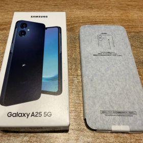 【新品未使用品】Galaxy A25 5G 64GB ブラック SIMフリー SC-53F A493