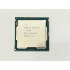 【中古】Intel Core i7-9700 (3GHz/TB:4.7GHz/SRG13/R0) bulk LGA1151/8C/8T/L3 12M/UHD630/TDP65W【アリオ倉敷】保証期間１週間