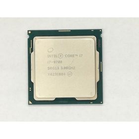 【中古】Intel Core i7-9700 (3GHz/TB:4.7GHz/SRG13/R0) bulk LGA1151/8C/8T/L3 12M/UHD630/TDP65W【日本橋3】保証期間１週間