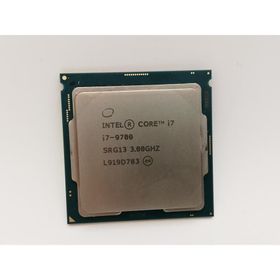 【中古】Intel Core i7-9700 (3GHz/TB:4.7GHz/SRG13/R0) bulk LGA1151/8C/8T/L3 12M/UHD630/TDP65W【秋葉3号】保証期間１週間