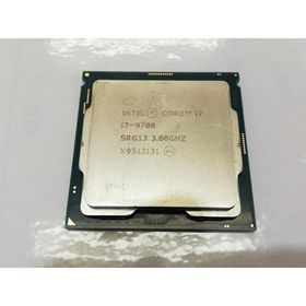 【中古】Intel Core i7-9700 (3GHz/TB:4.7GHz/SRG13/R0) bulk LGA1151/8C/8T/L3 12M/UHD630/TDP65W【川崎】保証期間１週間