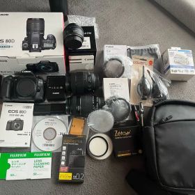 週末限定Canon EOS 80D デジタル一眼レフ 本体 セット