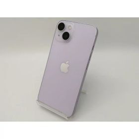 【中古】Apple au 【SIMフリー】 iPhone 14 256GB パープル MPW93J/A【三宮センター】保証期間1週間【ランクC】