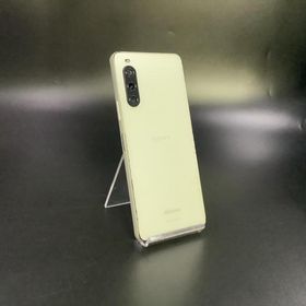 【最速発送】Sony Xperia 10 V 128GB ホワイト docomo SIMフリー SO-52D 白ロム【難有】
