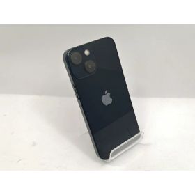 【中古】Apple docomo 【SIMフリー】 iPhone 13 mini 128GB ミッドナイト MLJC3J/A【宇田川】保証期間1ヶ月【ランクC】