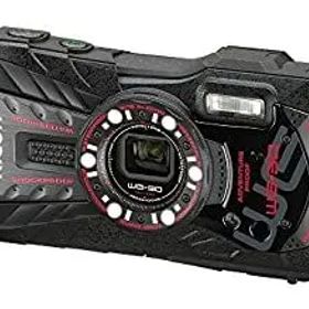 【中古】 RICOH リコー 防水デジタルカメラ RICOH リコー WG-30 エボニーブラック 防水12m耐ショック1.5m耐寒-10度 RICOH リコー WG-30 BK 04591