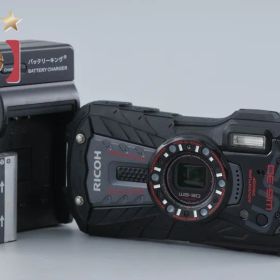 【中古】RICOH リコー PENTAX ペンタックス WG-30 ブラック 防水アクションカメラ