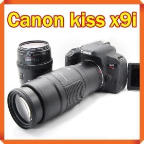 Canon EOS kiss x9i 一眼レフカメラ スマホ転送 望遠レンズ