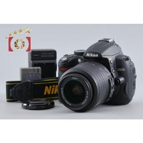 【中古】Nikon ニコン D5000 18-55 VR レンズキット シャッター回数僅少