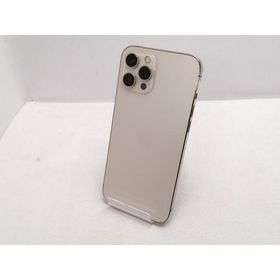 【中古】Apple SoftBank 【SIMロック解除済み】 iPhone 12 Pro Max 256GB ゴールド MGD13J/A【立川フロム中武】保証期間保証なし【ランクC】