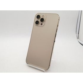 【中古】Apple docomo 【SIMロック解除済み】 iPhone 12 Pro Max 256GB ゴールド MGD13J/A【池袋東口】保証期間１ヶ月【ランクC】