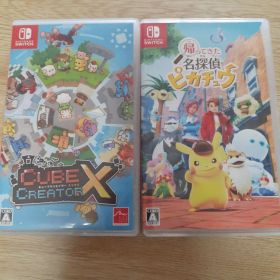 Switchソフト キューブクリエイターX&帰ってきた名探偵ピカチュウ
