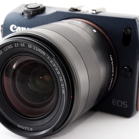キヤノン ミラーレス CANON EOS M レンズキット ベイブルー 中古 新品SDカード付き 届いてすぐに使える コンパクト かわいい 動画撮影 長