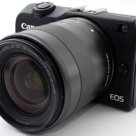 キヤノン ミラーレス CANON EOS M2 レンズキット ブラック 中古 Wi-Fi搭載 新品SDカード付き 届いてすぐに使える