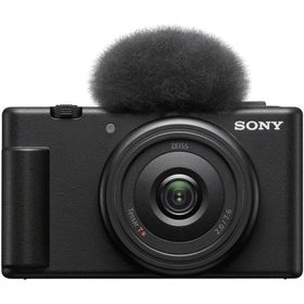 SONY ソニー 超広角 単焦点レンズ一体型 デジタルカメラ VLOGCAM ZV-1F (B) [ブラック]【ラッピング対応可】 R-LOGI