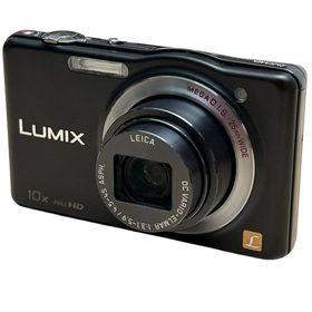 【中古】パナソニック デジタルカメラ ルミックスSZ7 光学10倍 ブラック DMC-SZ7-K
