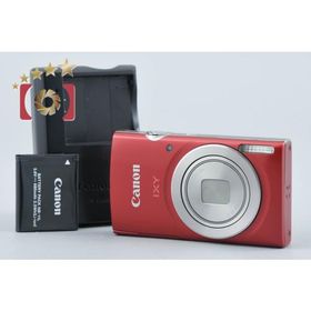 【中古】Canon キヤノン IXY 200 レッド コンパクトデジタルカメラ