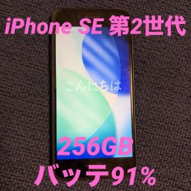 【やや機能不良あり】iPhone SE 第2世代 256GB ブラック 本体