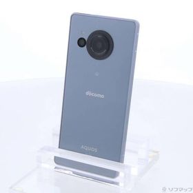 〔中古〕SHARP(シャープ) AQUOS R8 256GB ブルー SH-52D docomo SIMフリー〔352-ud〕