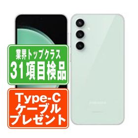 SCG24 Galaxy S23 FE ミント SIMフリー au 中古 スマホ 本体 良品 7日間返品OK あすつく scg24ami7mtm