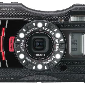 【中古】【非常に良い】RICOH 防水デジタルカメラ RICOH WG-4GPS ブラック 防水14m耐ショック2.0m耐寒-10度 RICOH WG-4GPSBK 08543