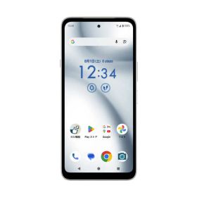 FCNT SIMフリースマートフォン arrows We3 M09 / Dimensity 6300 / 6.1インチ 8GB+128GB ホワイト PBC00001JP
