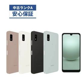 【中古】【美品】箱あり AQUOS wish3 A302SH ブラック ホワイト グリーン ピンク ソフトバンク版 Softbank 【安心30日保証】 本体 白ロム CCコネクト