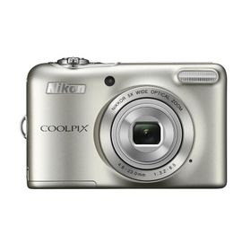 Nikon デジタルカメラ COOLPIX L32 シルバー 光学5倍ズーム 2005万画素 乾電池タイプ L32SL