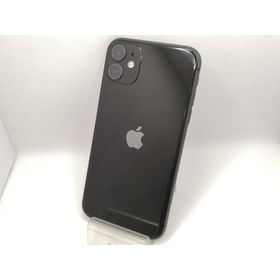 【中古】Apple SoftBank 【SIMロック解除済み】 iPhone 11 128GB ブラック MWM02J/A【大須2】保証期間１ヶ月【ランクC】