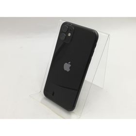 【中古】Apple SoftBank 【SIMロック解除済み】 iPhone 11 128GB ブラック MWM02J/A【福岡筑紫】保証期間１ヶ月【ランクB】