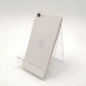 【中古】Apple 国内版 【SIMフリー】 iPhone SE（第3世代） 128GB スターライト MMYG3J/A【ECセンター】保証期間１ヶ月【ランクB】