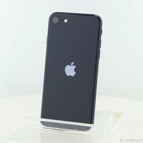 (中古)Apple iPhone SE 第3世代 64GB ミッドナイト MMYC3J/A SIMフリー(344-ud)
