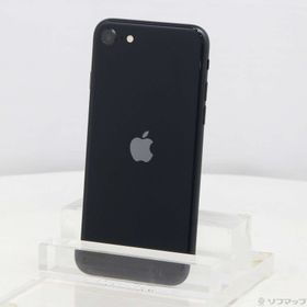 (中古)Apple iPhone SE 第3世代 64GB ミッドナイト MMYC3J/A SIMフリー(258-ud)