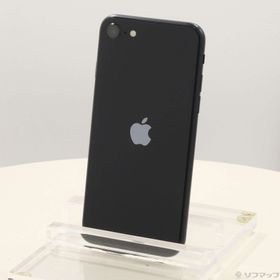 (中古)Apple iPhone SE 第3世代 64GB ミッドナイト MMYC3J/A SIMフリー(262-ud)