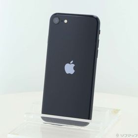(中古)Apple iPhone SE 第3世代 64GB ミッドナイト MMYC3J/A SIMフリー(198-ud)