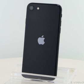 (中古)Apple iPhone SE 第3世代 64GB ミッドナイト MMYC3J/A SIMフリー(348-ud)
