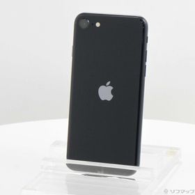 (中古)Apple iPhone SE 第3世代 64GB ミッドナイト MMYC3J/A SIMフリー(377-ud)