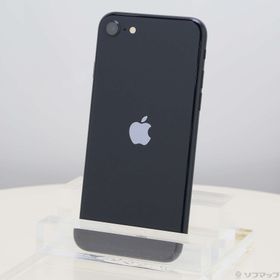 (中古)Apple iPhone SE 第3世代 64GB ミッドナイト MMYC3J/A SIMフリー(344-ud)