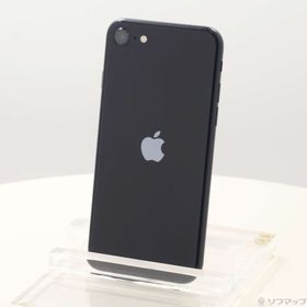 (中古)Apple iPhone SE 第3世代 64GB ミッドナイト MMYC3J/A SIMフリー(276-ud)