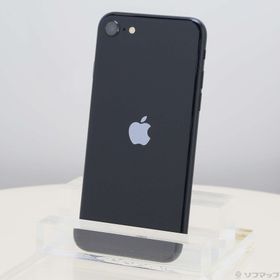 (中古)Apple iPhone SE 第3世代 64GB ミッドナイト MMYC3J/A SIMフリー(295-ud)