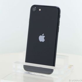 (中古)Apple iPhone SE 第3世代 64GB ミッドナイト MMYC3J/A SIMフリー(258-ud)