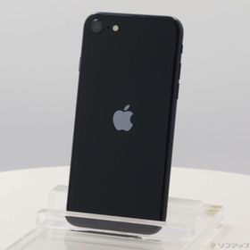 (中古)Apple iPhone SE 第3世代 64GB ミッドナイト MMYC3J/A SIMフリー(198-ud)