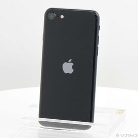 (中古)Apple iPhone SE 第3世代 64GB ミッドナイト MMYC3J/A SIMフリー(262-ud)