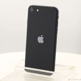 (中古)Apple iPhone SE 第3世代 64GB ミッドナイト MMYC3J/A SIMフリー(258-ud)