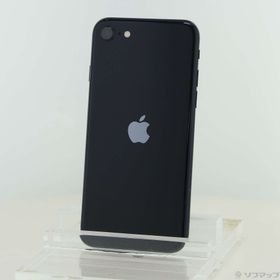 (中古)Apple iPhone SE 第3世代 64GB ミッドナイト MMYC3J/A SIMフリー(196-ud)