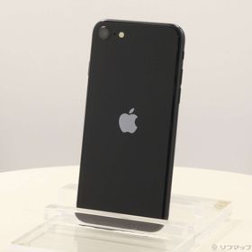 (中古)Apple iPhone SE 第3世代 64GB ミッドナイト MMYC3J/A SIMフリー(377-ud)