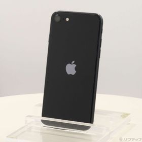 (中古)Apple iPhone SE 第3世代 64GB ミッドナイト MMYC3J/A SIMフリー(251-ud)