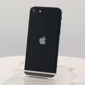 (中古)Apple iPhone SE 第3世代 64GB ミッドナイト MMYC3J/A SIMフリー(295-ud)