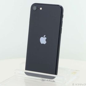 (中古)Apple iPhone SE 第3世代 64GB ミッドナイト MMYC3J/A SIMフリー(371-ud)